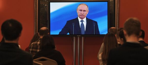 Гости, приглашенные на церемонию инаугурации Президента РФ  В. Путина - Sputnik Молдова