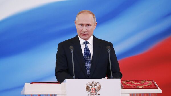 Инаугурация президента России В. Путина - Sputnik Moldova-România