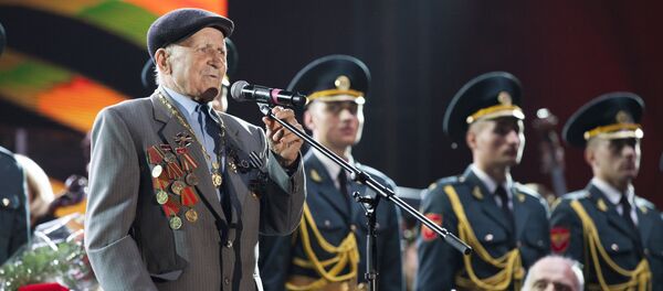 Кишиневцы чествовали ветеранов ВОВ - Sputnik Moldova