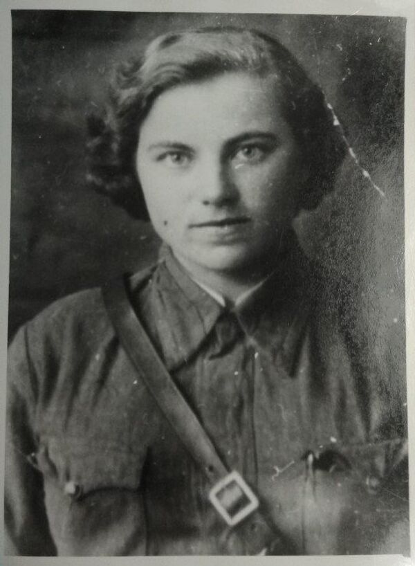 Лукерья Репида в военные годы - Sputnik Молдова