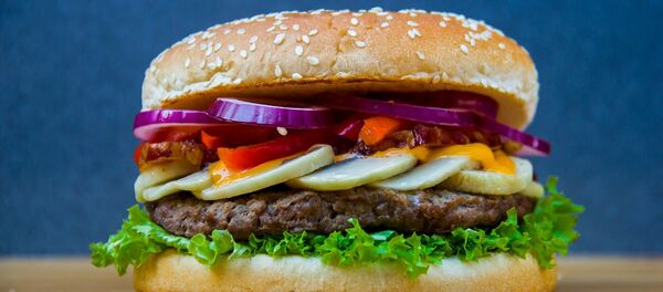 Гамбургер, фото из архива - Sputnik Молдова