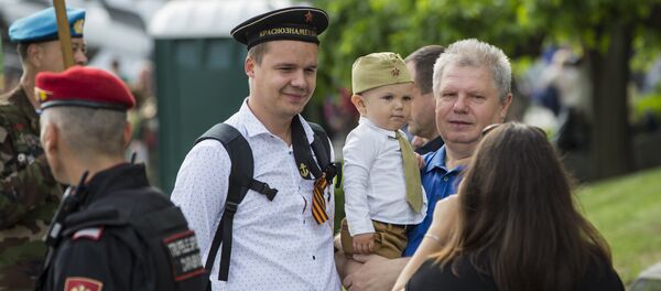 Акция Бессмертный полк в Кишиневе  - Sputnik Молдова