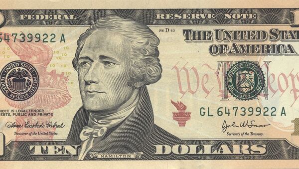  Alexander Hamilton pe bancnota de 10 dolari - Sputnik Moldova