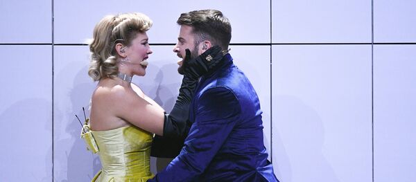 Группа DoReDoS из Молдовы с песней My Lucky Day во время выступления на Евровидении-2018. - Sputnik Молдова