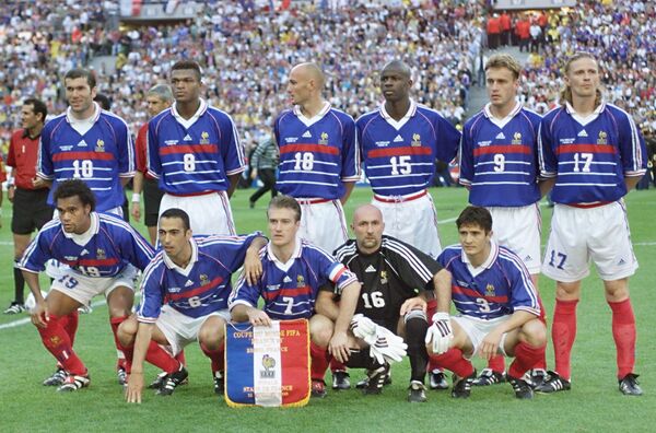 Naționala Franței la CM-1998 Naționala Franței la CM-1998 - Sputnik Moldova-România
