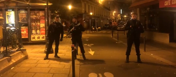 Le 2e arrondissement de Paris après une attaque au couteau (12 mai 2018) Le 2e arrondissement de Paris après une attaque au couteau (12 mai 2018) - Sputnik Moldova-România