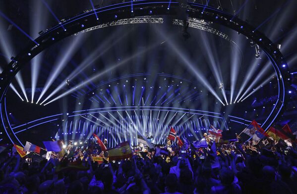 Перед началом международного конкурса Евровидение-2018 в Португалии - Sputnik Молдова
