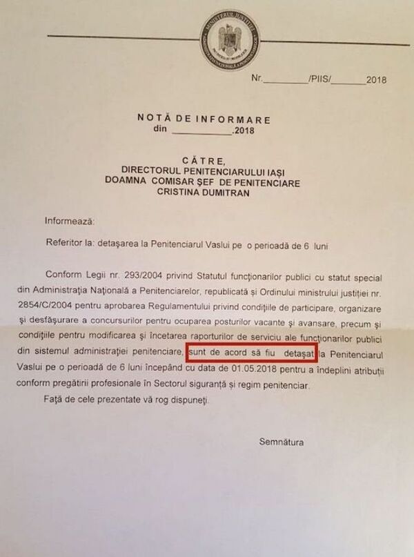 Notă de Informare DPI - Sputnik Moldova-România