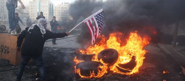 Protest in Palestina - Sputnik Moldova