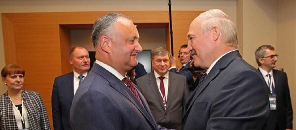Президент Молдовы Игорь Додон провел встречу с белорусским лидером Александром Лукашенко - Sputnik Молдова