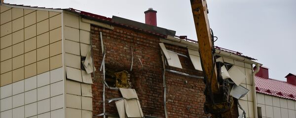 Снос здания ТЦ Зимняя вишня в Кемерово - Sputnik Молдова