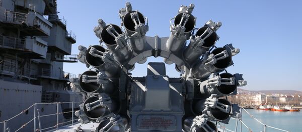 Les missiles Kalibr à bord de la frégate Admiral Grigorovitch - Sputnik Moldova-România
