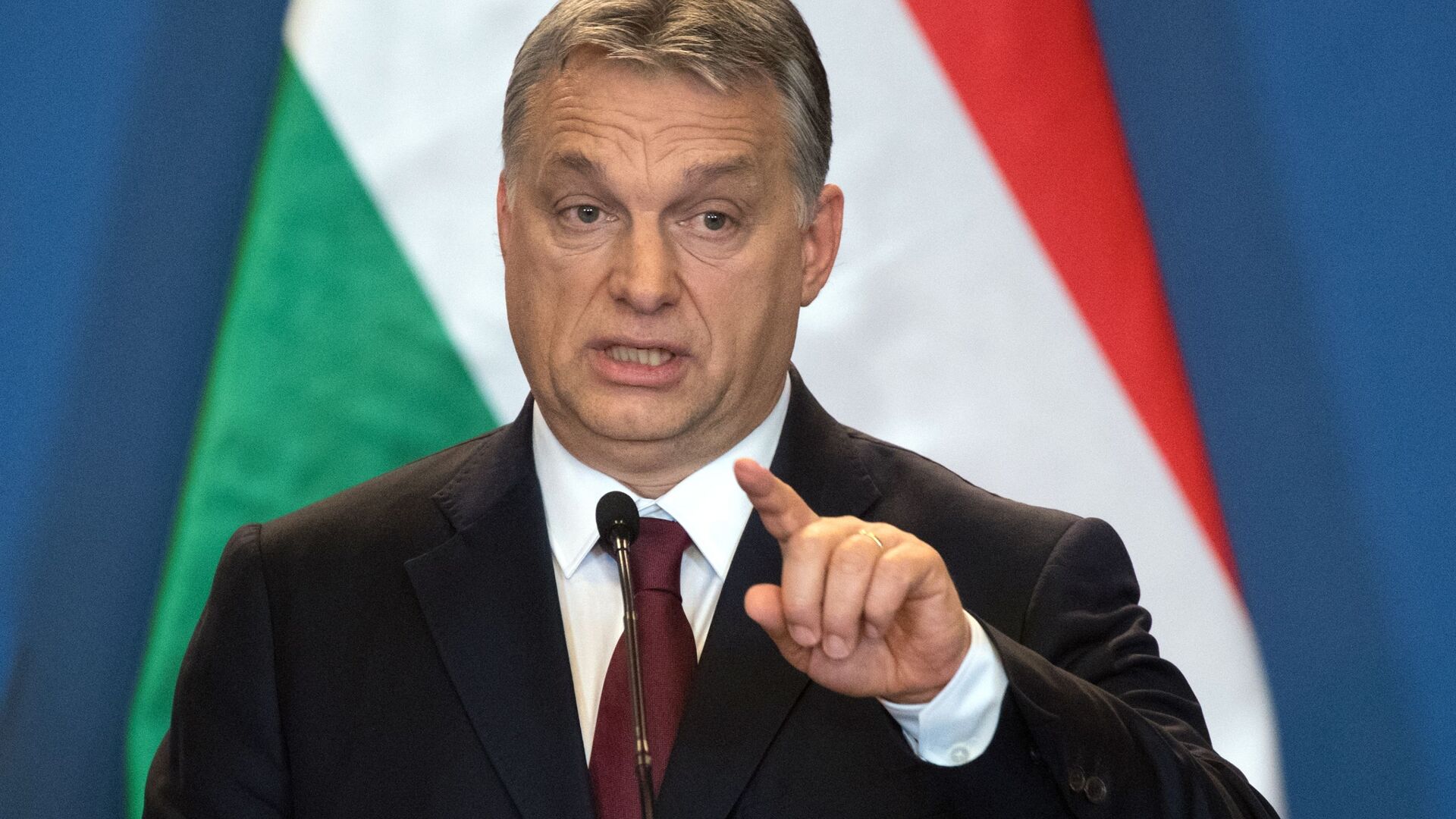 Maďarský premiér Viktor Orbán - Sputnik Moldova, 1920, 09.06.2023
