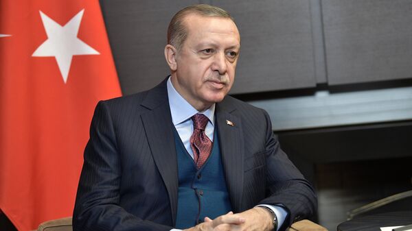 Президент Турции Реджеп Тайип Эрдоган - Sputnik Moldova-România