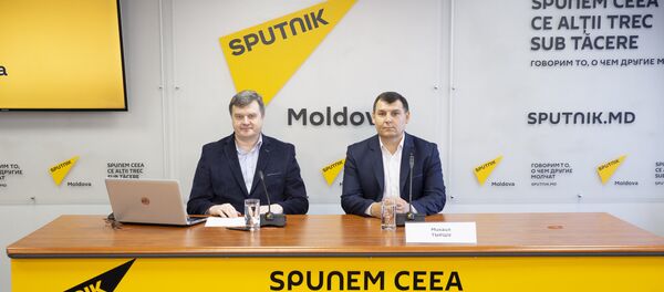 Евгений Паскарь и Михаил Тыршу Евгений Паскарь и Михаил Тыршу - Sputnik Молдова