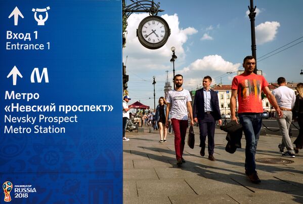 Подготовка Санкт-Петербурга к ЧМ-2018 по футболу - Sputnik Молдова