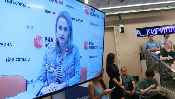 Пресс-конференция И. Вышинской - Sputnik Moldova