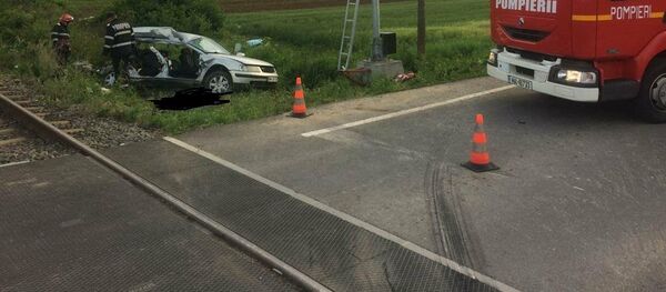 Accident feroviar petrecut la ieşirea din localitatea Jibou spre Someş Odorhei - Sputnik Moldova