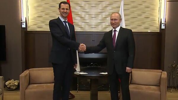 Путин и Асад провели переговоры - Sputnik Молдова