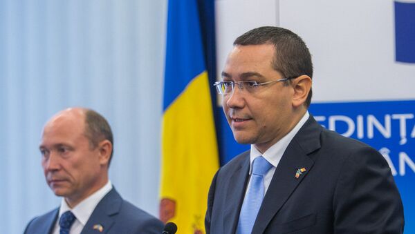 Victor Ponta şi Valeriu Streleţ - Sputnik Молдова