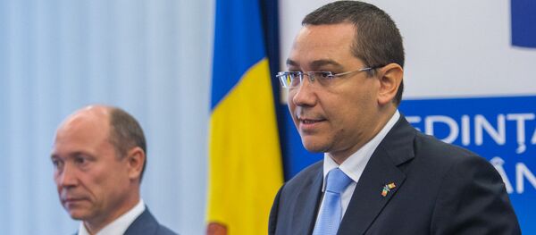 Victor Ponta şi Valeriu Streleţ - Sputnik Moldova