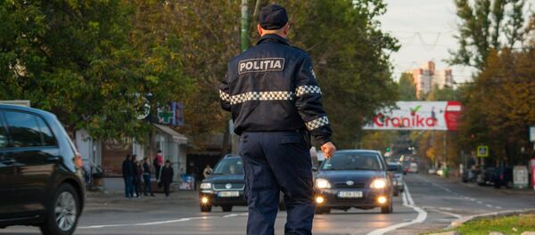 Inspector al Inspectoratului Național de Patrulare al IGP Inspector al Inspectoratului Național de Patrulare al IGP - Sputnik Молдова