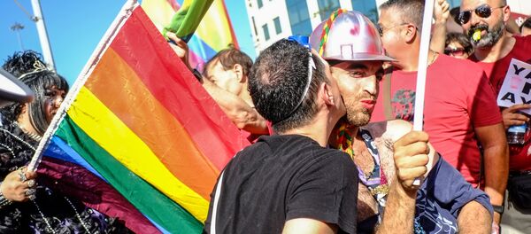 Paradă gay în Istanbul. Гей-парад в Стамбуле - Sputnik Молдова