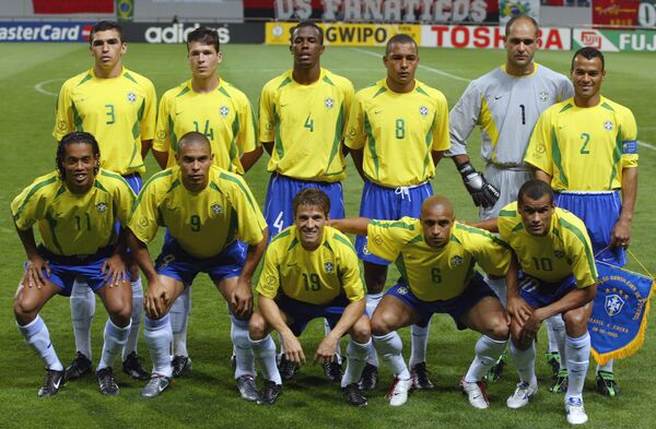 Naționala Braziliei la CM-2002 Naționala Braziliei la CM-2002 - Sputnik Moldova