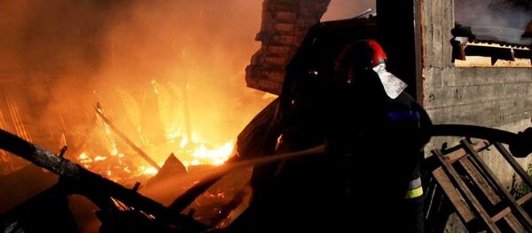 Incendiu la Străşeni Incendiu la Străşeni - Sputnik Moldova