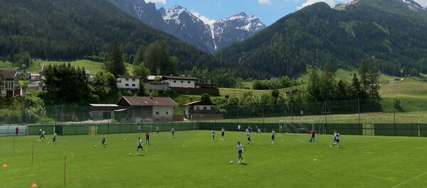 Сборная России провела первую тренировку в Австрии - Sputnik Молдова