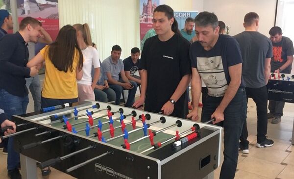 Чемпионат по кикеру в Кишиневе Чемпионат по кикеру в Кишиневе - Sputnik Молдова