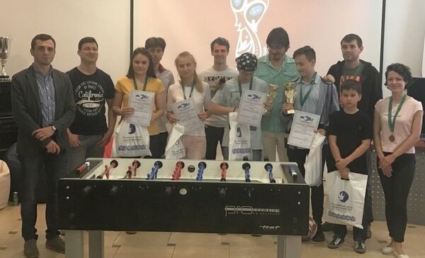 Чемпионат по кикеру в Кишиневе Чемпионат по кикеру в Кишиневе - Sputnik Молдова