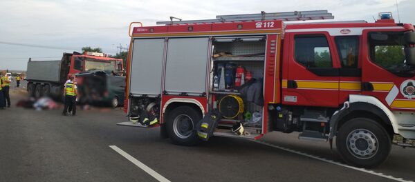 Accident de circulaţie lânga Budapesta - Sputnik Moldova