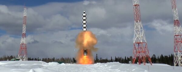 Запуск ракеты «Сармат» с космодрома «Плесецк» - Sputnik Moldova-România