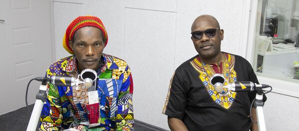 Лассама Курума и Кейта Абдарман Лассама Курума и Кейта Абдарман - Sputnik Молдова