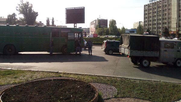 Accident rutier cu implicarea unui autobus al DIP - Sputnik Moldova