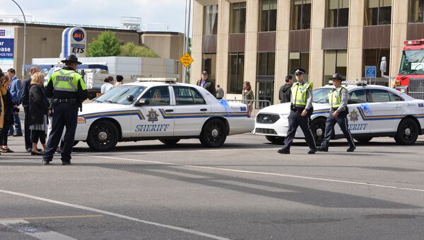 Police in Edmonton, Canada - Sputnik Moldova-România