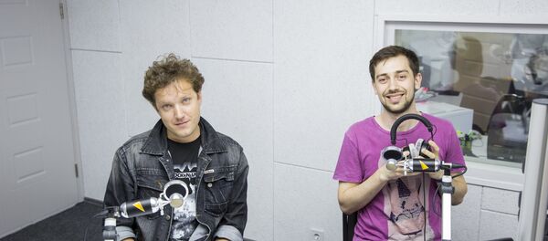 Anatolie Șcerbina și Edgar Nicov - Sputnik Moldova-România