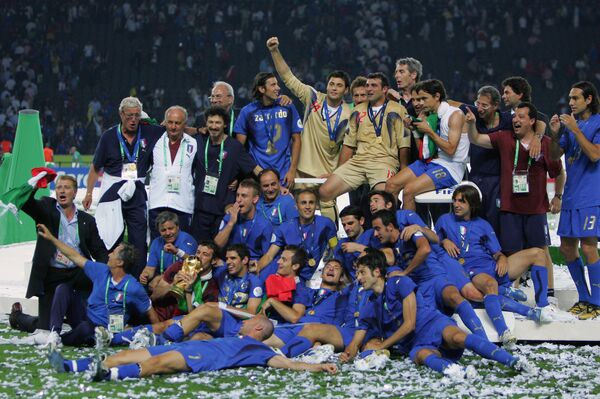 Naționala Italie la CM-2006 Naționala Italie la CM-2006 - Sputnik Moldova