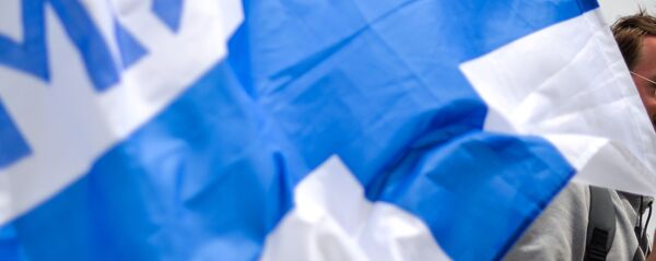 Финский флаг Финский флаг - Sputnik Moldova-România
