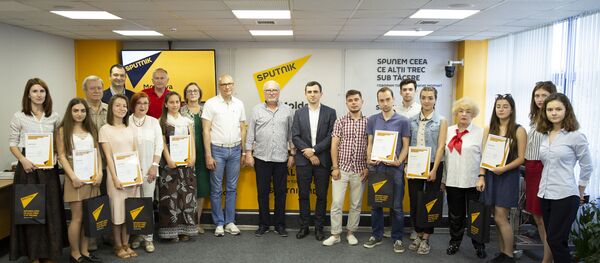 Третий Национальный конкурс молодых журналистов Перспектива Третий Национальный конкурс молодых журналистов Перспектива - Sputnik Молдова