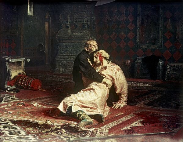 Ilya Repin, ”Ioan cel Groaznic își ucide fiul” Ilya Repin, ”Ioan cel Groaznic își ucide fiul” - Sputnik Moldova-România