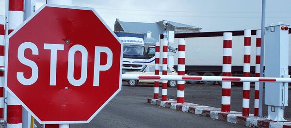 Punct de control la frontieră - Sputnik Moldova