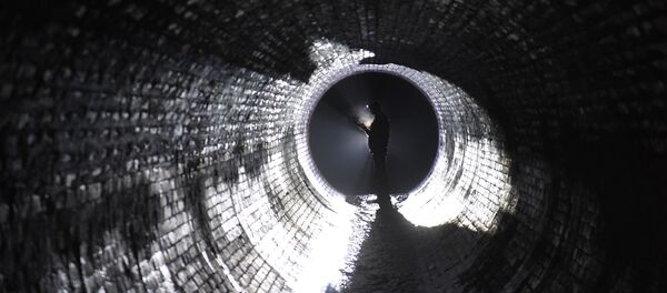 В одном из коллекторов в центре Москвы - Sputnik Moldova