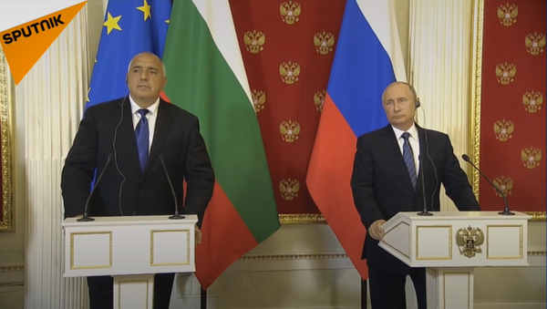 LIVE: Пресс-конференция Путина и Борисова - Sputnik Молдова