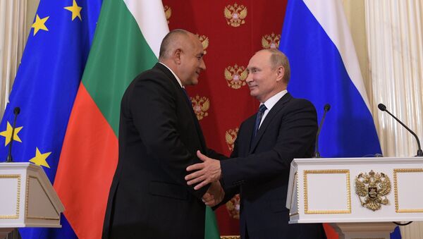 Президент РФ В. Путин встретился с премьер-министром Болгарии Б. Борисовым - Sputnik Moldova