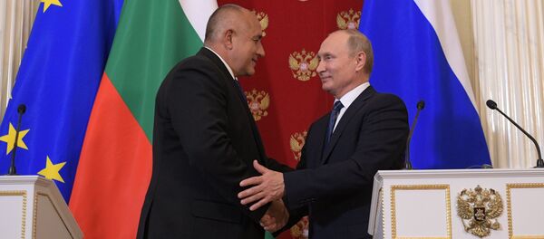 Президент РФ В. Путин встретился с премьер-министром Болгарии Б. Борисовым - Sputnik Moldova