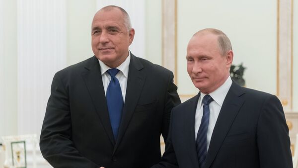 Президент РФ В. Путин встретился с премьер-министром Болгарии Б. Борисовым - Sputnik Moldova-România