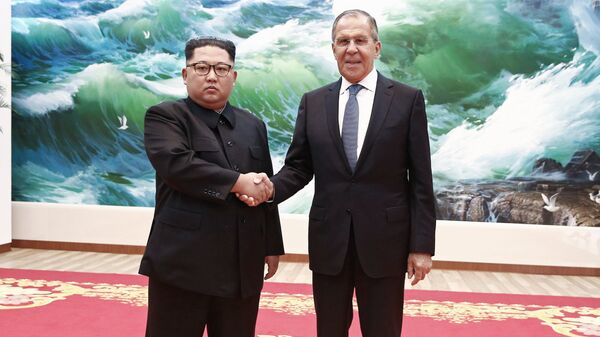 Vizita ministrului rus de externe Serghei Lavrov în Coreea de Nord - Sputnik Moldova