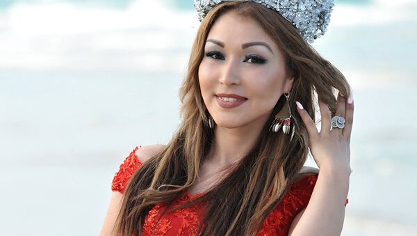 Сания Шакирова — победительница международного конкурса Miss Universe Beauty — 2018 - Sputnik Moldova-România